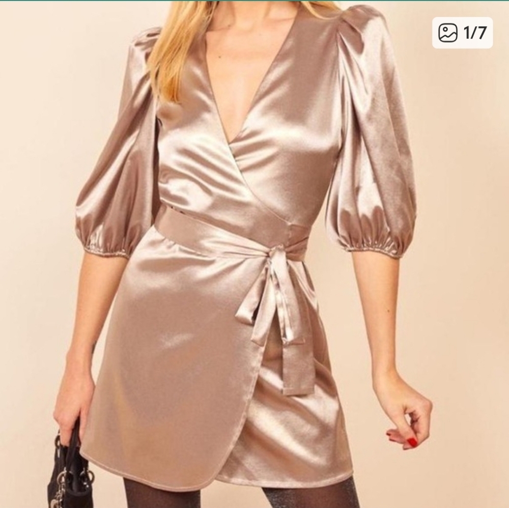 Reformation Terezia Wrap Dress ■ Size XS